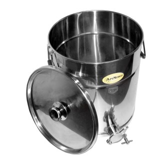 Stáčacia nádoba s nerez výpustou 35 kg